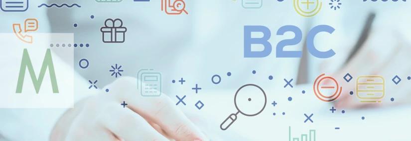 B2C icons, terms for consumer business