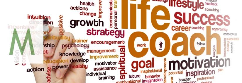 Word cloud life coach, terms for coaching